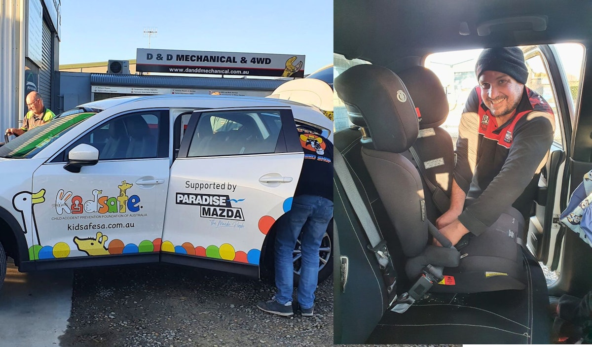 D & D Mechanical & 4WD are fully accredited Child Restraint installers in Goolwa